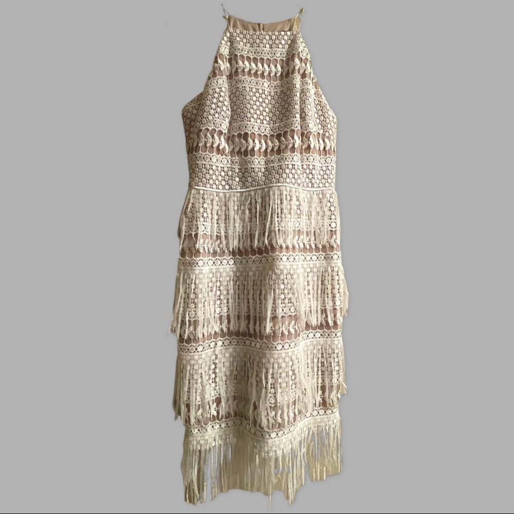 Like New! Aidan Matrix Bridal Shower Flapper Style Dress